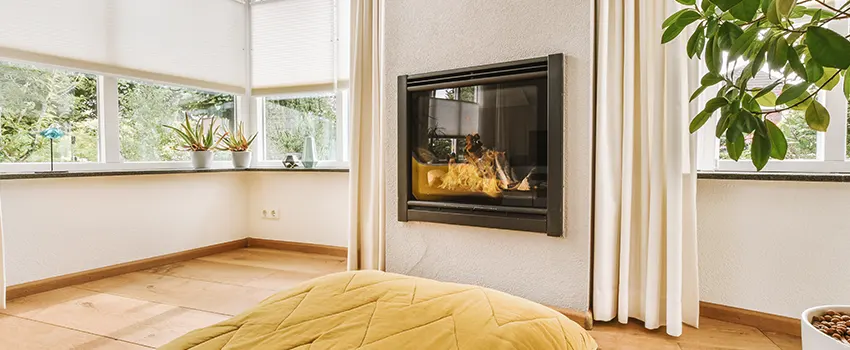 Residential Fireplace Ceramic Glass Installation in East Hill-Meridian, WA