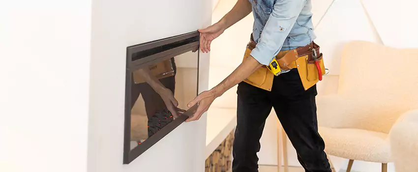 Metal Fireplace Installation in East Hill-Meridian, Washington