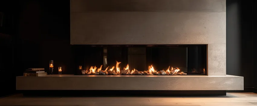 Gas Fireplace Ember Bed Design Services in East Hill-Meridian, Washington