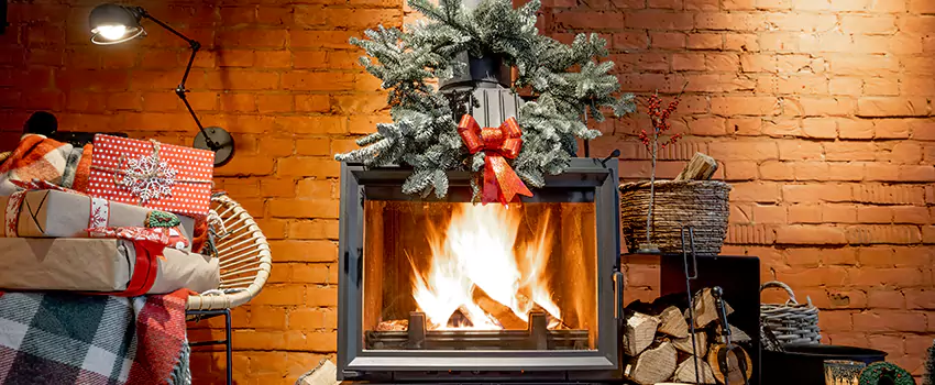 Travis Industries Linear Gas Fireplace Installation in East Hill-Meridian, Washington