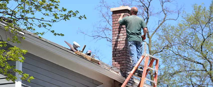 Vinyl and PVC Chimney Flashing Installation in East Hill-Meridian, WA