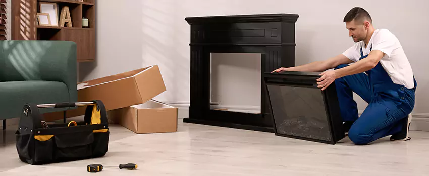 Old Rusted Metal Fireplace Repair And Replacement in East Hill-Meridian, WA